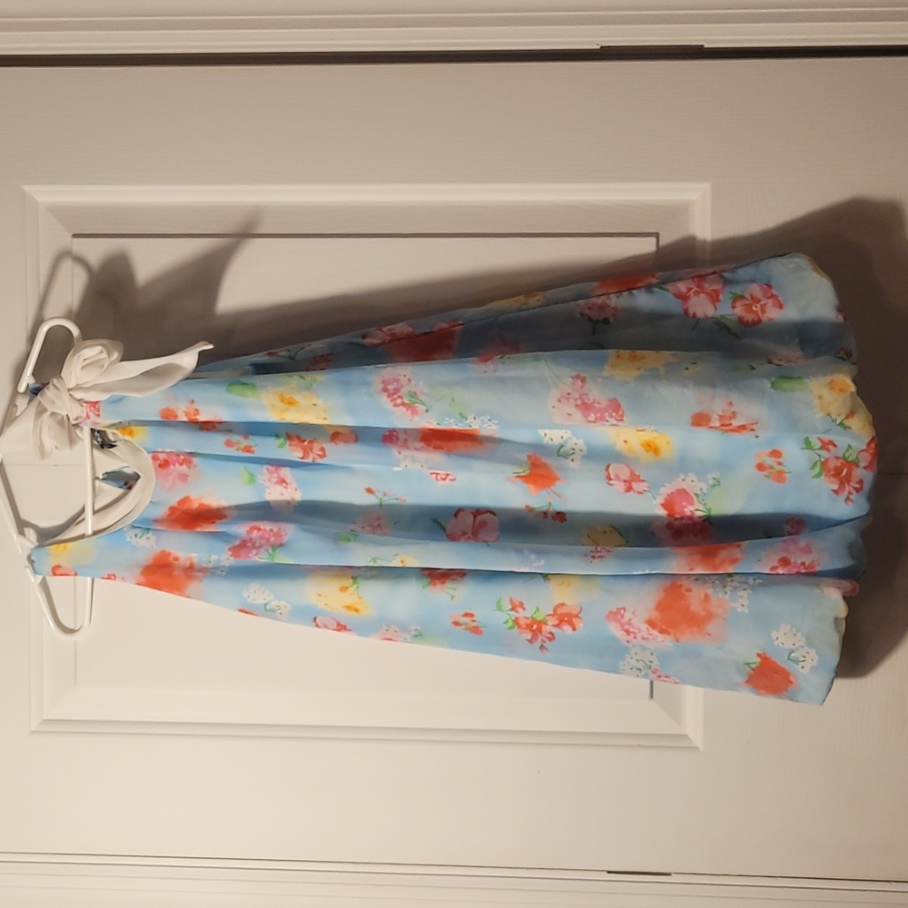 BTween Girls 10 12 casual soft pastel floral flowy retro feminine elegant dress